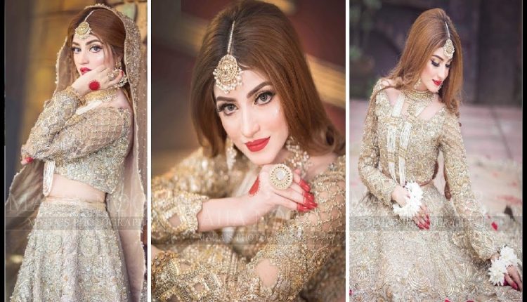 Kinza Hashmi Bridal Photo Shoot