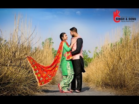 Best Punjabi Pre Wedding Shoot 2017 - Sundeep & Harmanpreet | Vanjhali Vaja