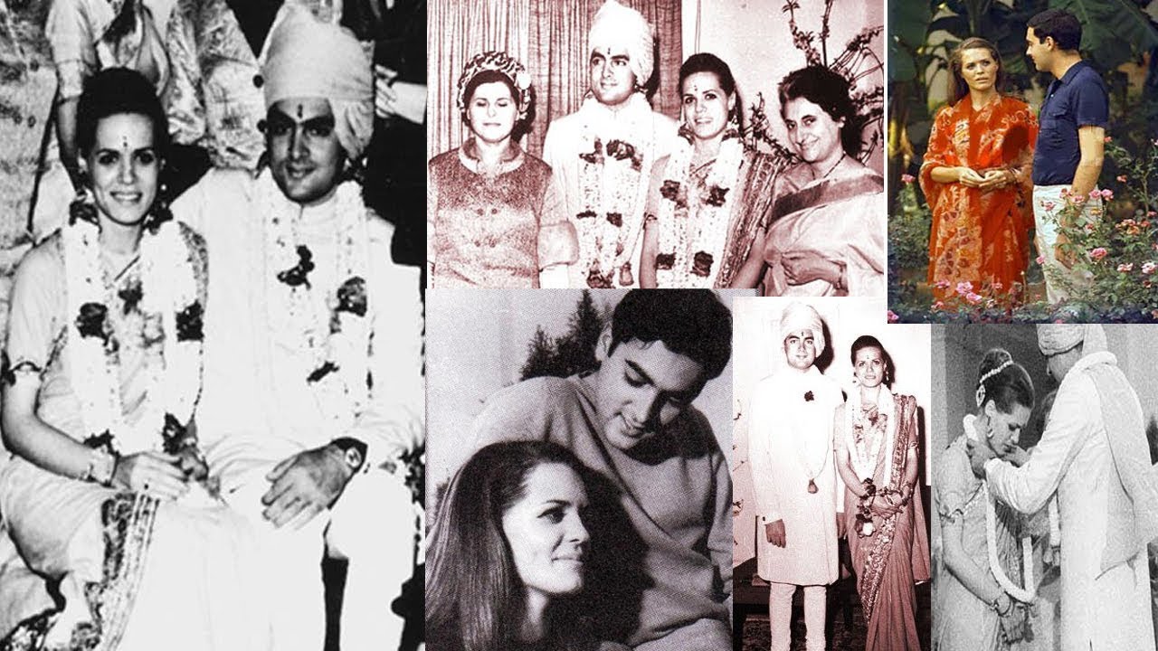 Rajiv Gandhi & Sonia Gandhi Wedding and Personal Life Pics || Sonia Gandhi Wedding & Family Pics