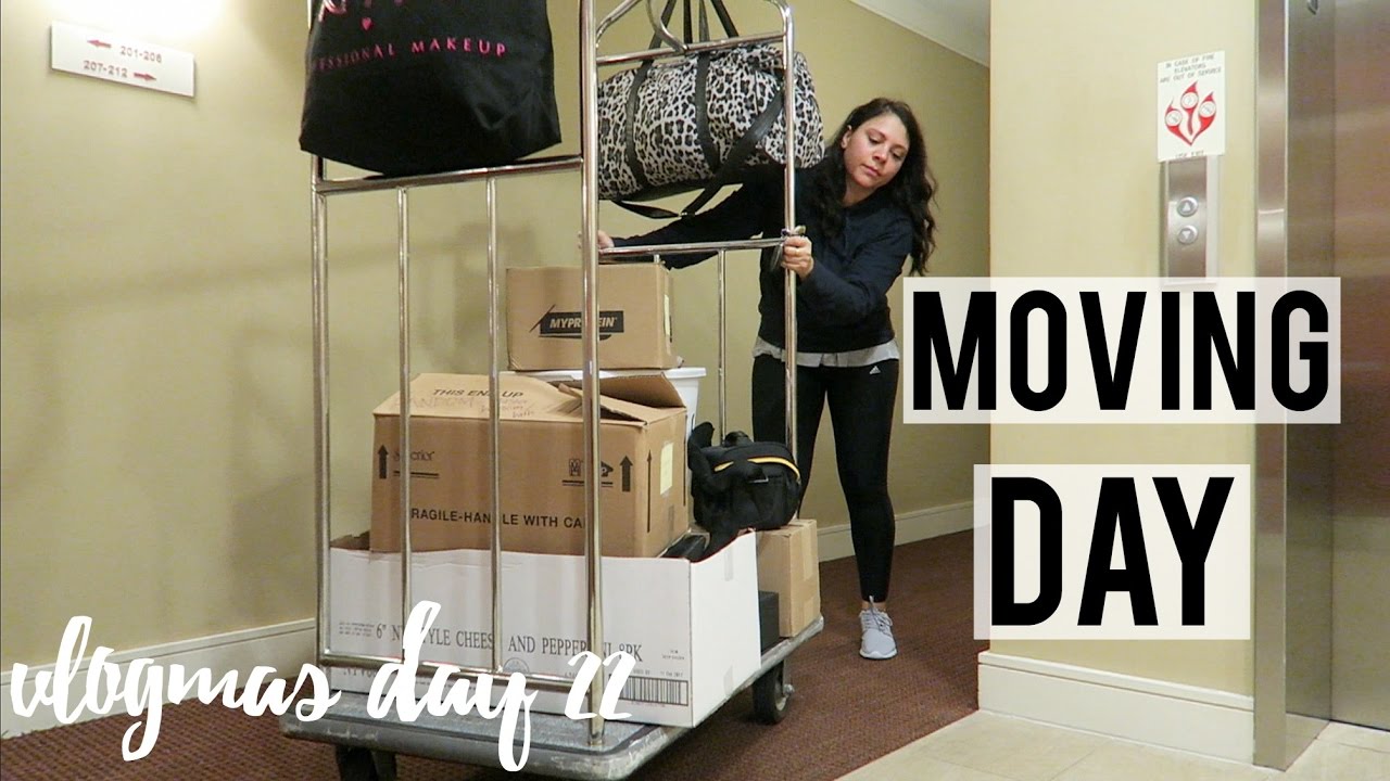 VLOGMAS DAY 22 | Moving Day & Finding Old School Photos