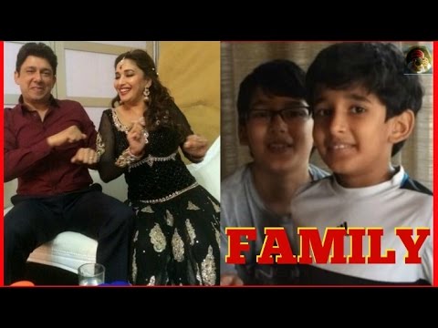 Madhuri Dixit Family Photos with Husband, Sons & Parents