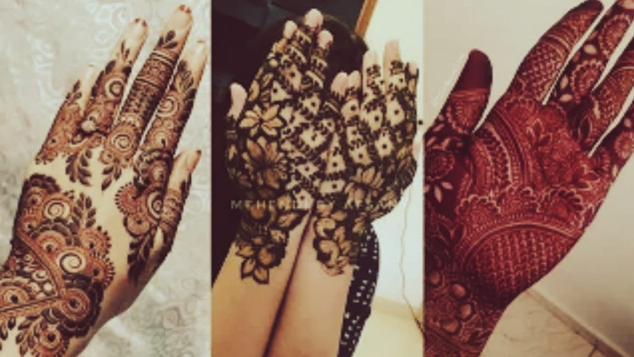 Dulhan mehndi designs ||wedding arabic mehndi design || Latest heena designs ||