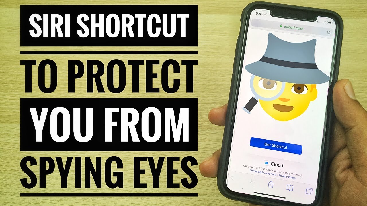 Siri Shortcut for photo album privacy | ios 12 iPhone