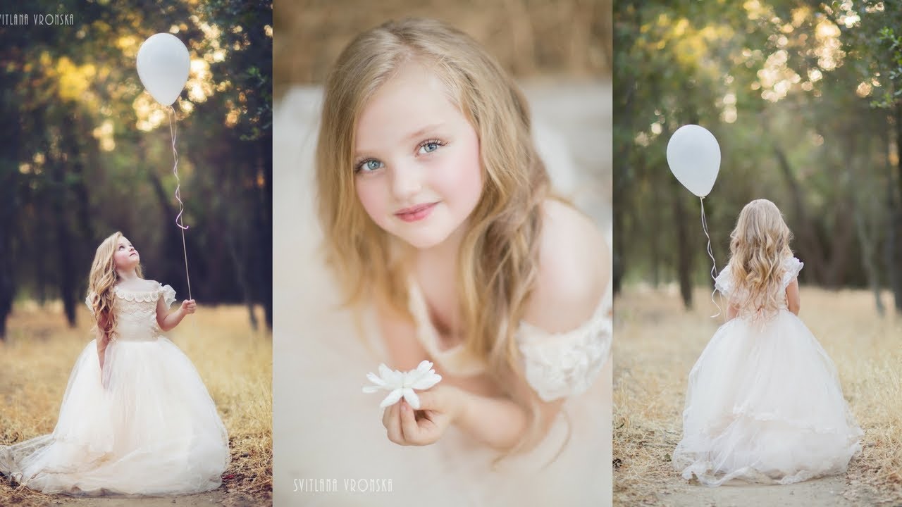 Amazing Creative Portraits Photoshoot with Beautiful Little Princesses, kids photography