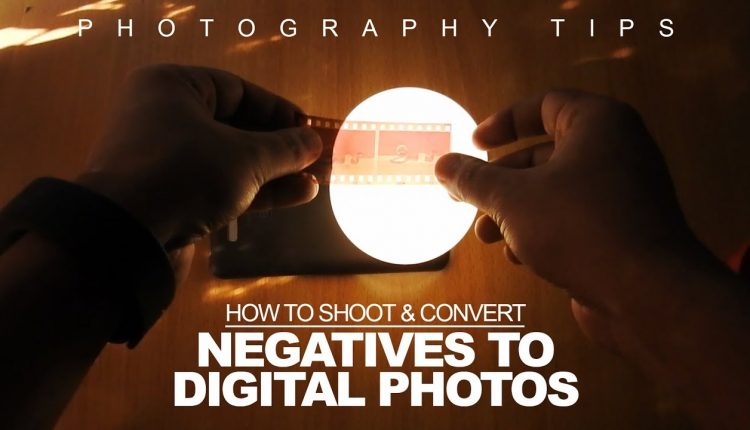 [DIY] How to Shoot & Convert Film Negatives to Digital Photo With DSLR/Smartphone at Home