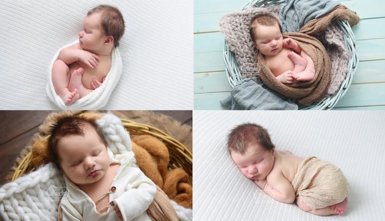 How to Photograph a Newborn Baby (My workflow & Wrapping technique & Newborn Photoshoot BTS)