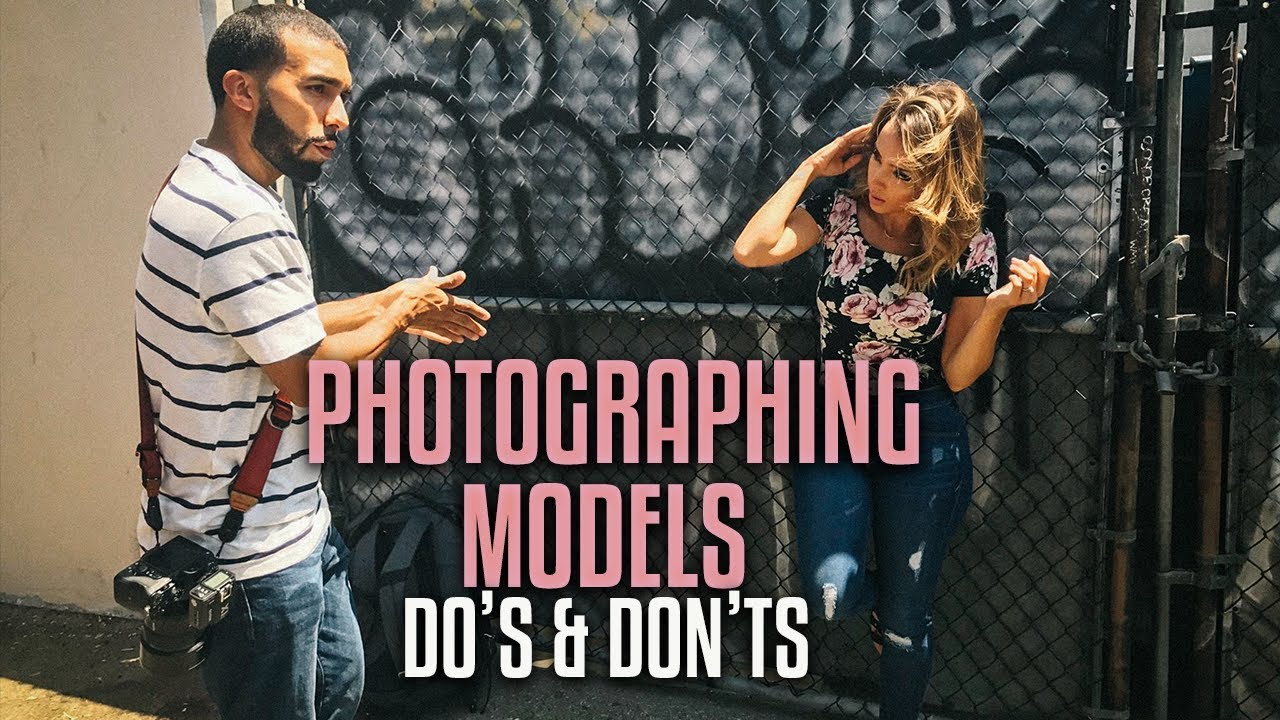 5 DO'S and DON'TS when PHOTOGRAPHING models!