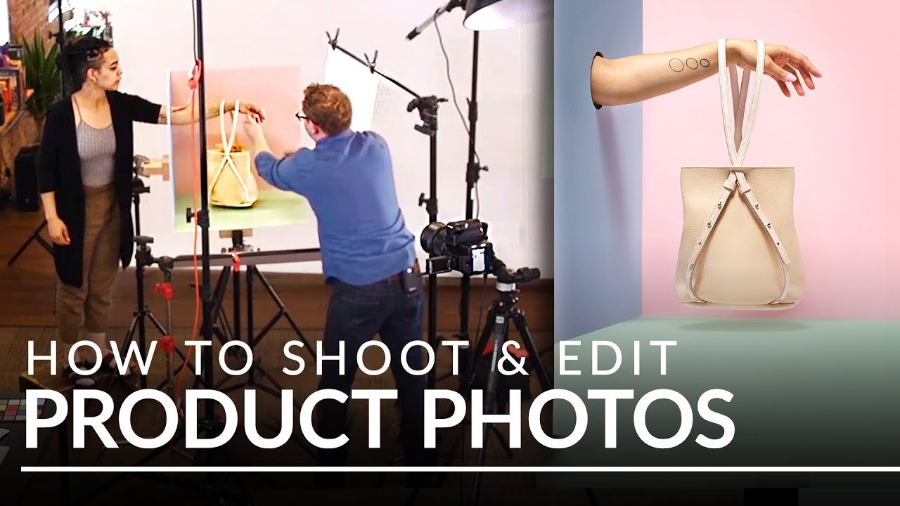 How to Shoot Products: Photography and Background Retouching