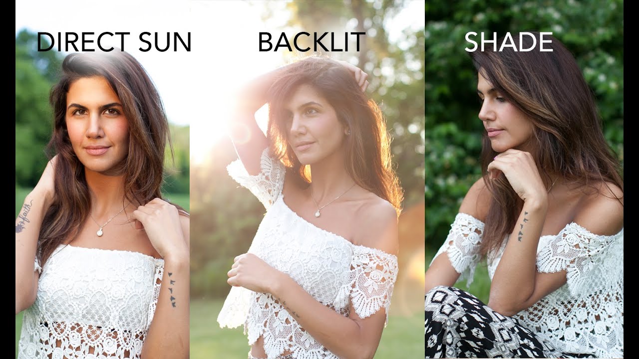 Outdoor Photography For Beginners: Backlit, Shade & Direct Sun