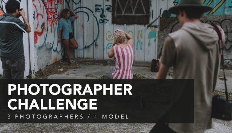 Photographer Challenge / 3 Photographers shoot the same model.