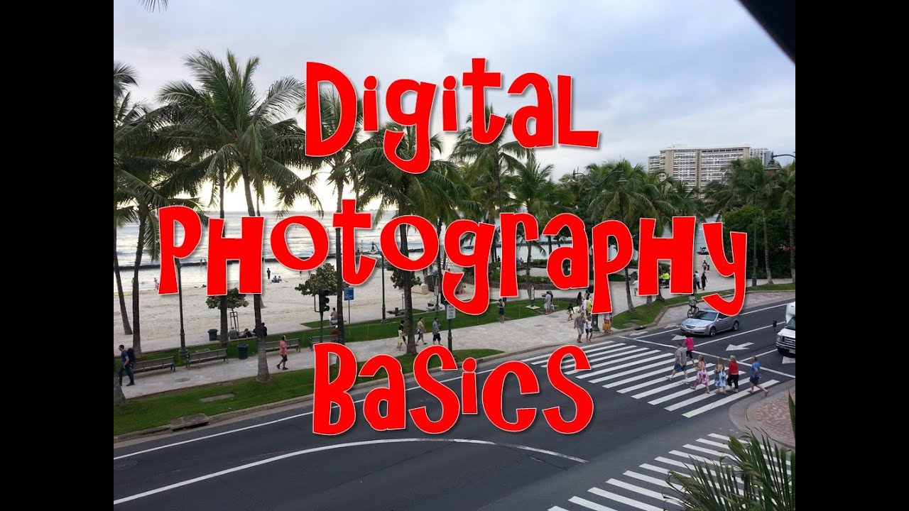 Digital Photography Basics - for beginners.