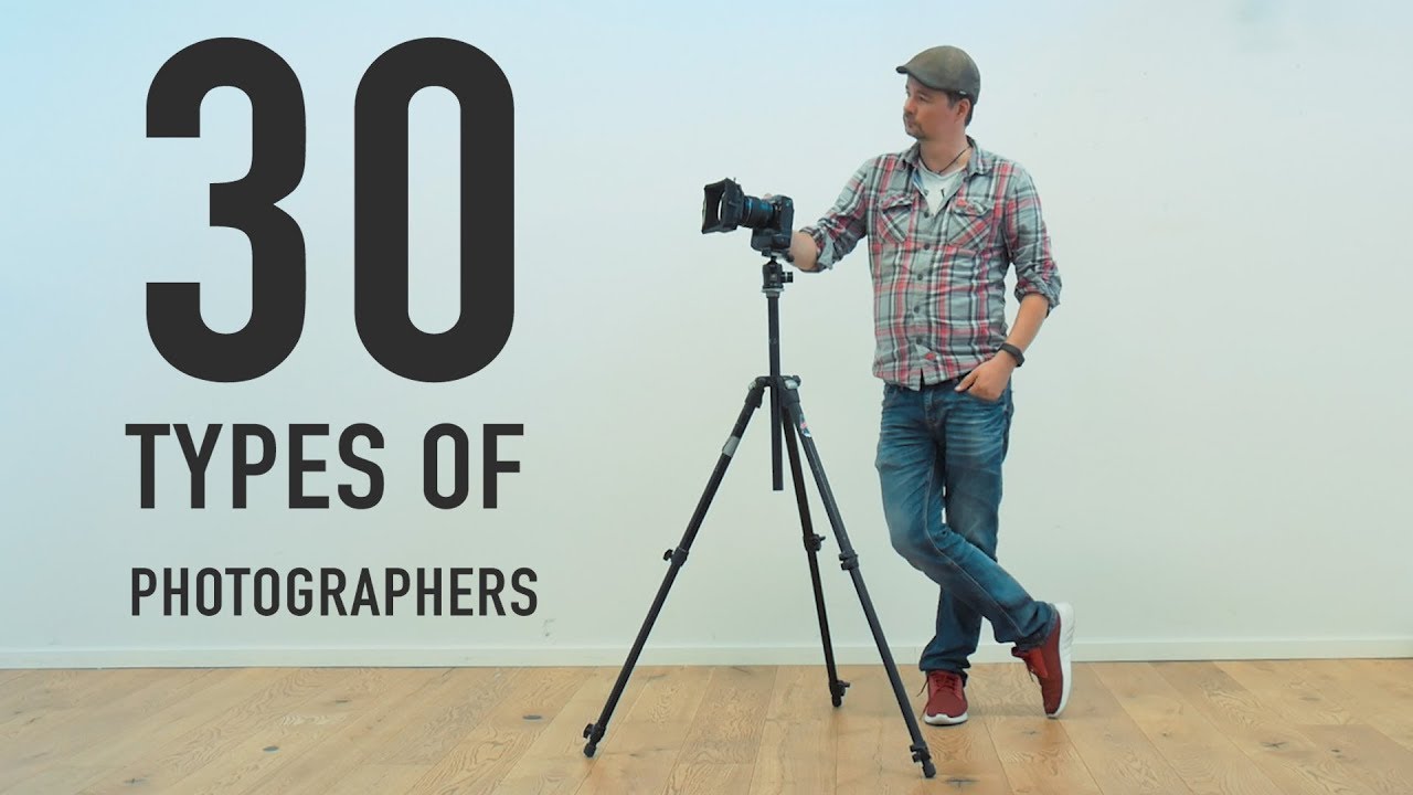 30 Different Types of Photographers