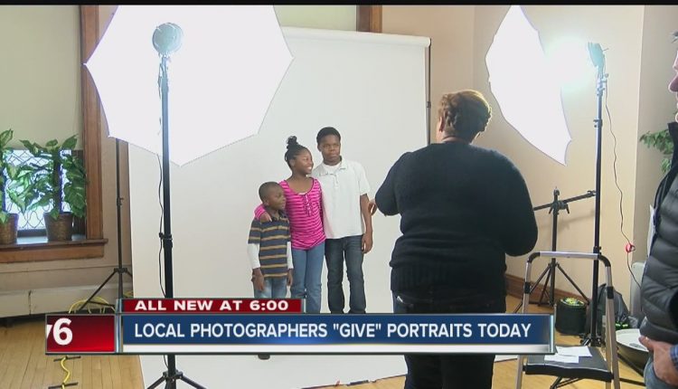 Local photographers 'give' portraits to people in need