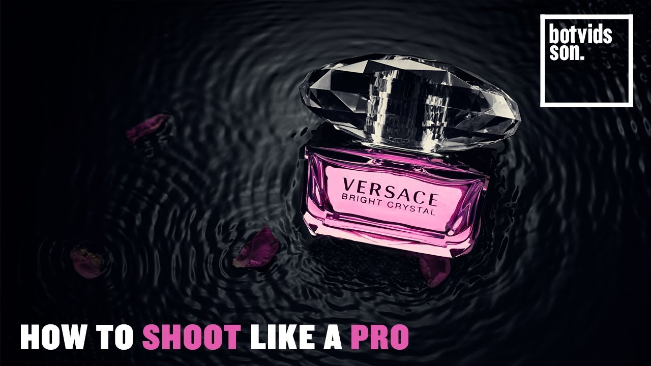 How to Photograph Versace Perfume | Lighting Tutorial
