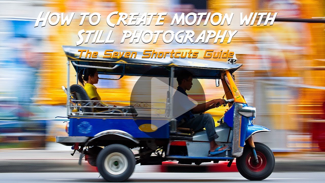 How to Create Motion With Still Photography: Free Online Photography Lessons from Tommy Schultz