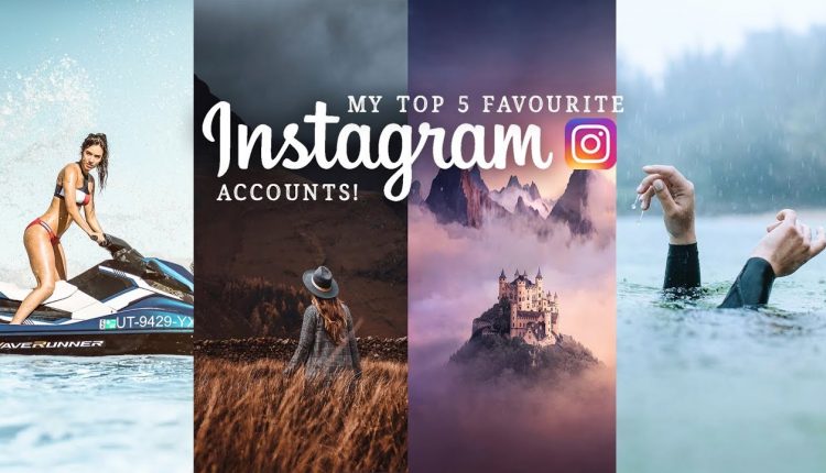 My TOP 5 FAVOURITE INSTAGRAM Accounts!! (Incredible Photographers!!)
