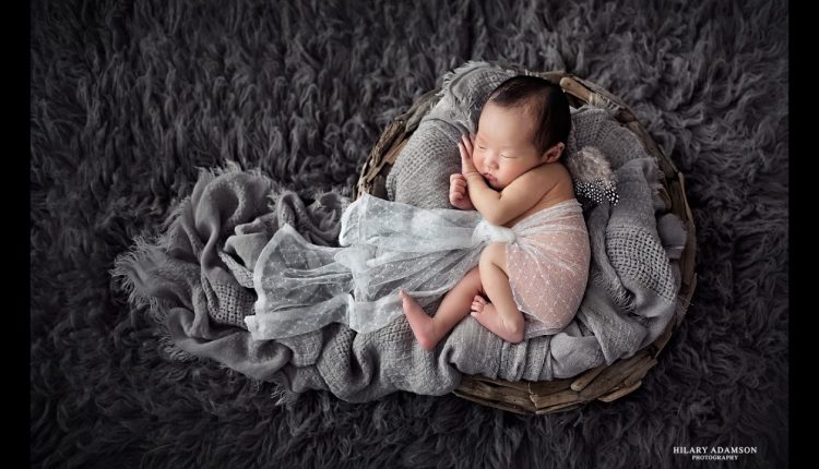 Newborn Photography Perth - baby styling and posing