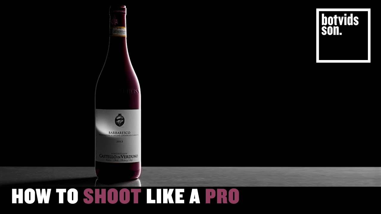 Product Photography Tutorial | Wine Bottle