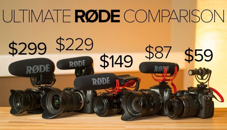 Every Rode Shotgun Video Mic Compared! $59 - $299