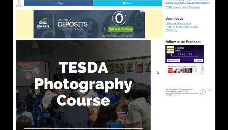 tesda courses 2019
