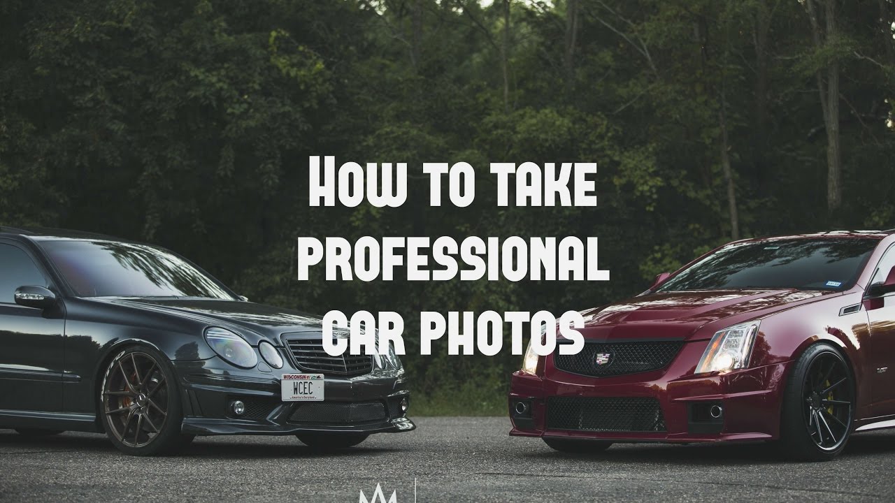 How to take PROFESSIONAL car photos
