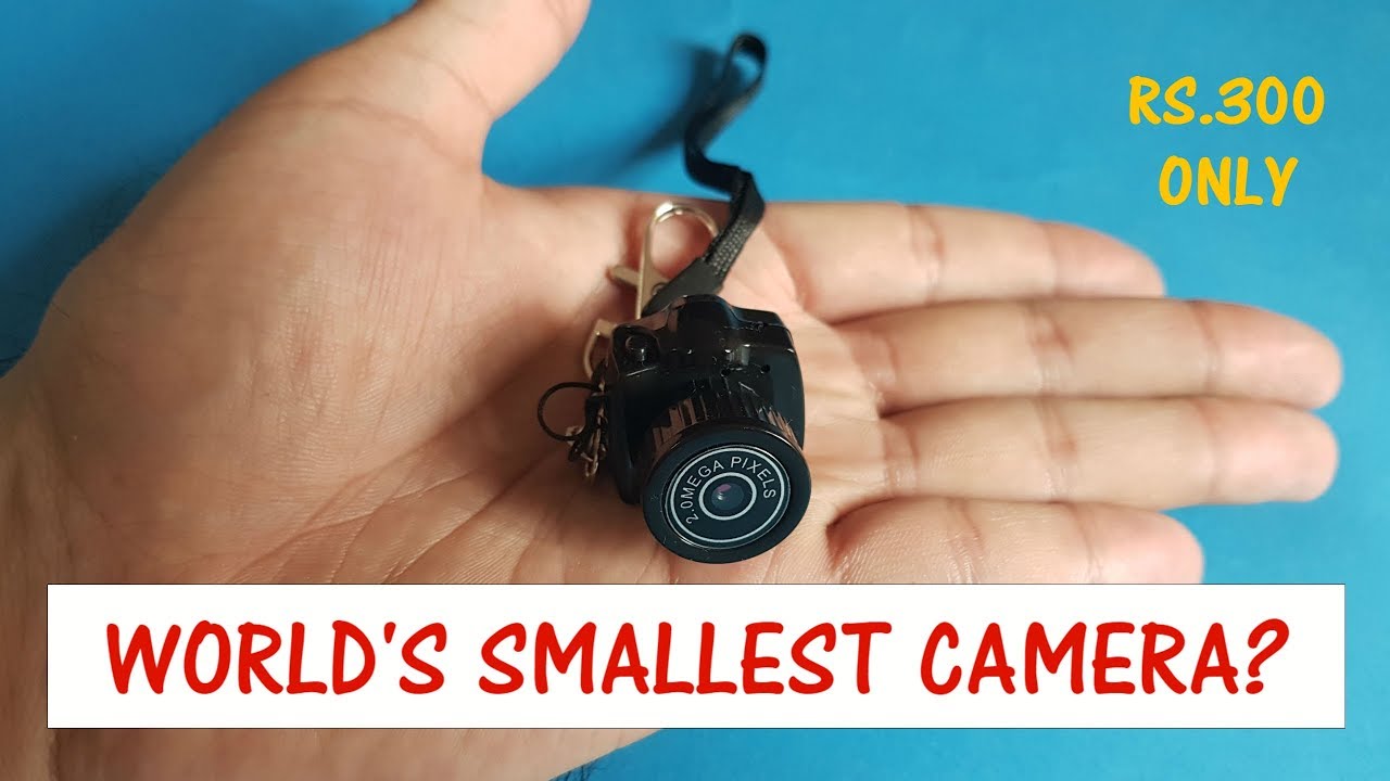 World's Smallest Digital Camera? For only Rs. 300