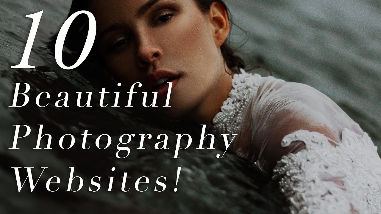 10 PHOTOGRAPHY WEBSITES DESIGNS YOU SHOULD COPY! (2019)