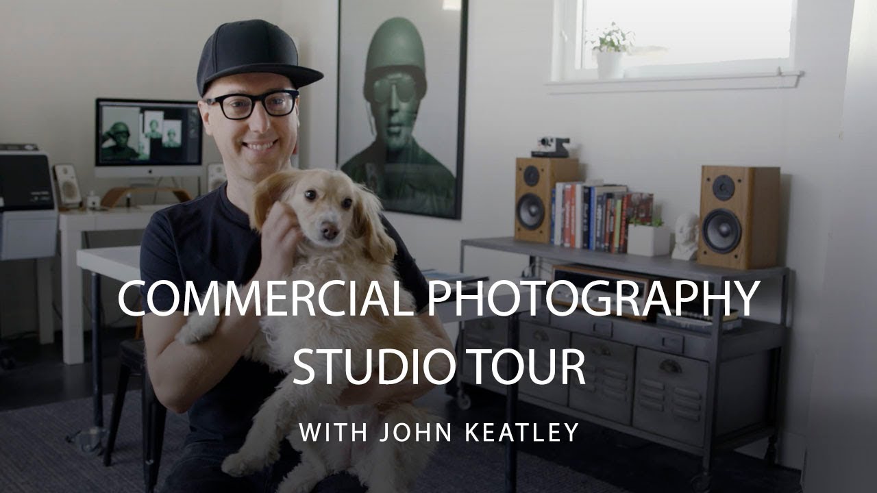 John Keatley Commercial Photographer Studio Tour | CreativeLive