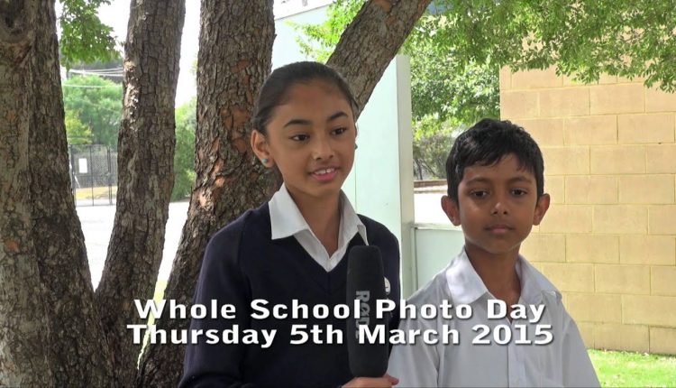 Callistemon Captains remind us about the upcoming whole school photo day.