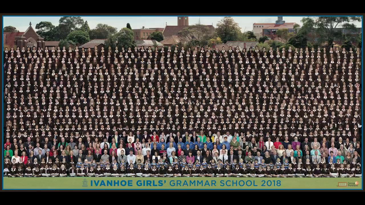 Ivanhoe Girls' Whole School Photo 2018