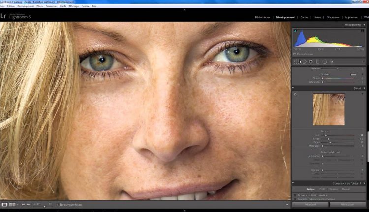 Lightroom Retouche Express 06 - Portrait
