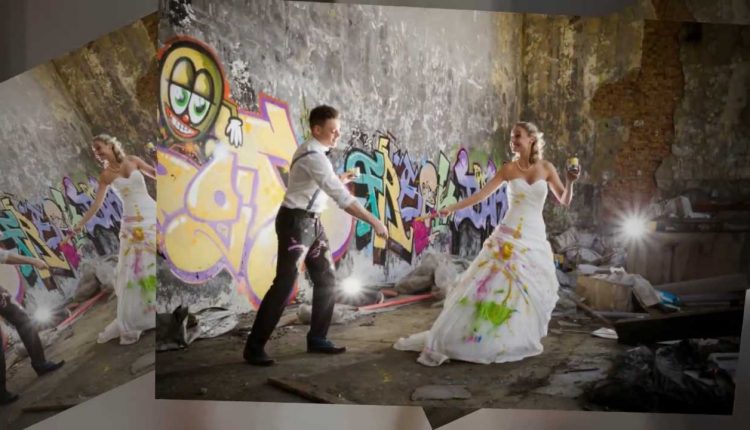 Trash The Dress - After Wedding Shoot with Paint - Nina Hintringer Photography