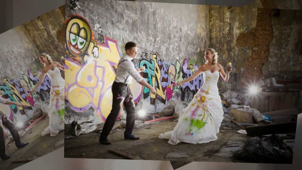 Trash The Dress - After Wedding Shoot with Paint - Nina Hintringer Photography