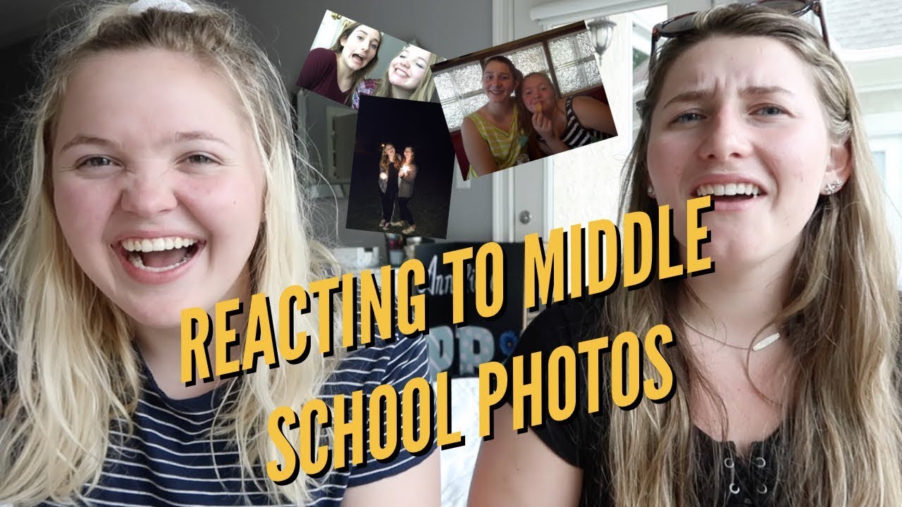Reacting to Middle School Photos w/ Anneliese McInnis