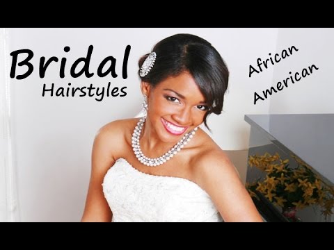 African American Beautiful Bridal Hairstyles & Haircuts!!