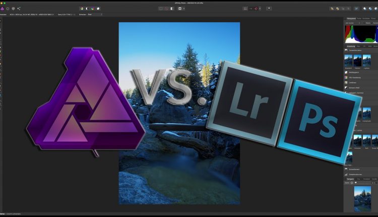 Affinity Photo vs. Camera Raw (Lightroom/Photoshop)