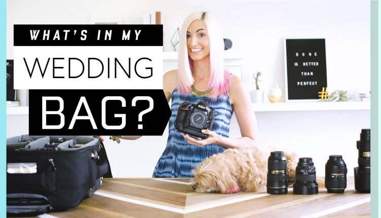 What’s in my Camera Bag for Wedding Photography? || My photo equipment!