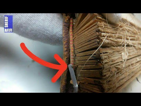 Why this Rusted Screw inside this Photo Album? restoration process - part 1