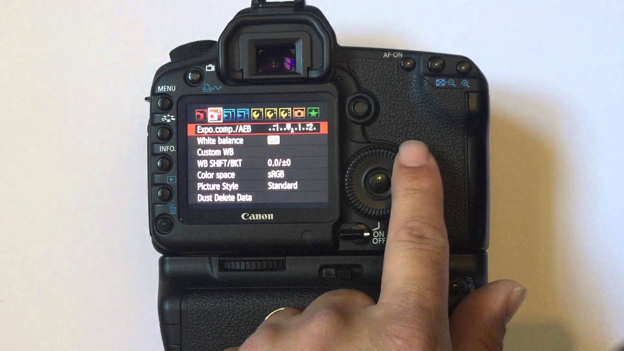 Setting up a Canon 5D Mark 2 (5d mk ii) for Wedding Photography