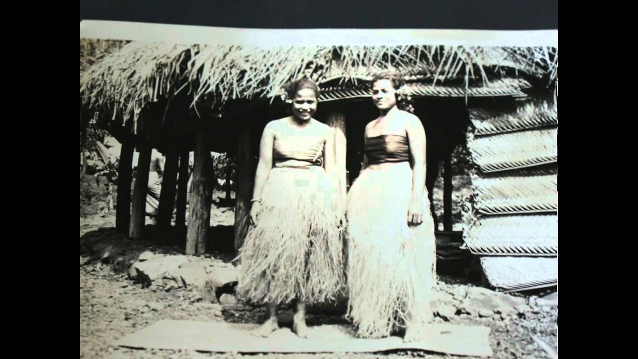 Vintage 1930's American Samoa Photo Album