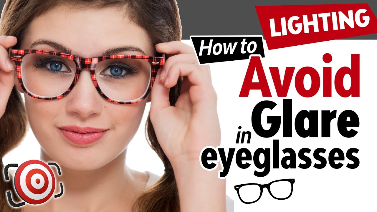 How to avoid glare in eyeglasses.  Photographing people with glasses and minimizing reflections