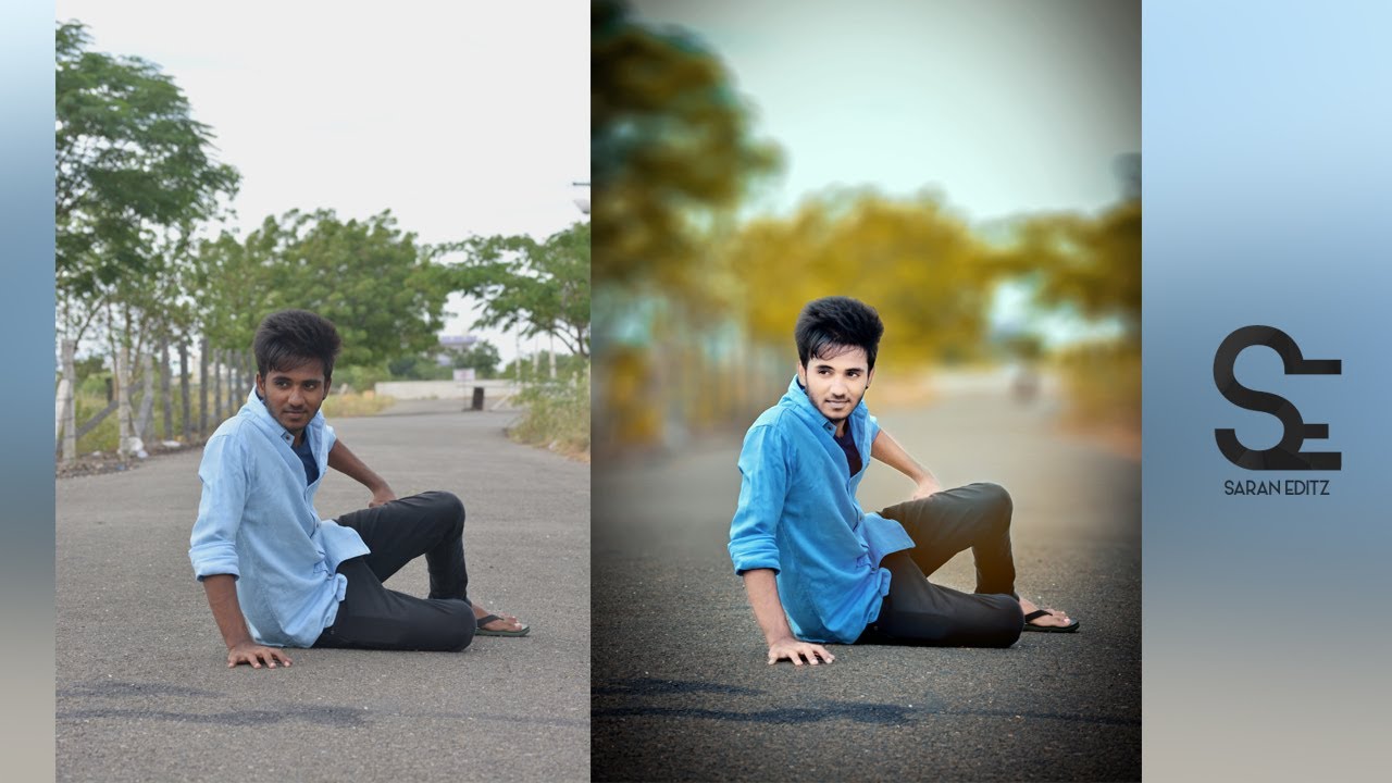 Photoshop Cc Tutorial : Outdoor Portrait Edit(In Tamil)