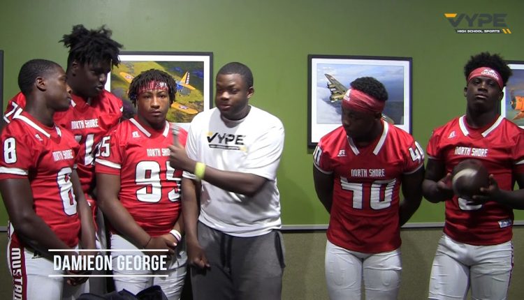 North Shore High School at the 2018 VYPE Photo Shoot