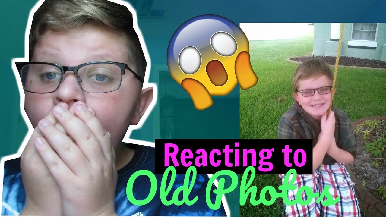 REACTING TO MY OLD BACK TO SCHOOL PHOTOS ** WARNING CRINGEY **