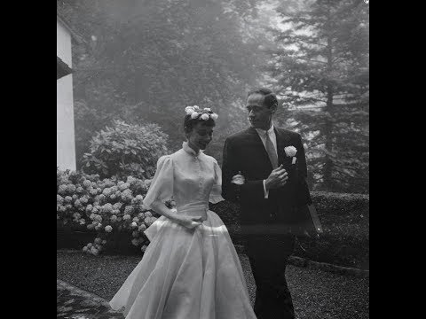 22 Wonderful Photos of Audrey Hepburn on Her Wedding Day in Switzerland in 1954