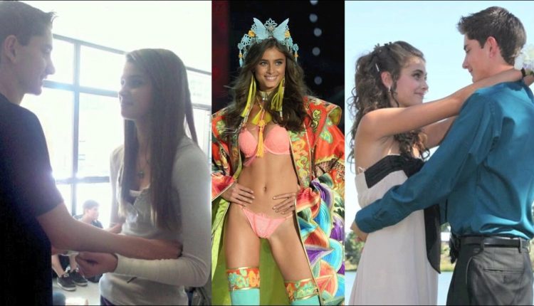 Victoria's Secret Angel Taylor Hill school boyfriend shared old photos the pair