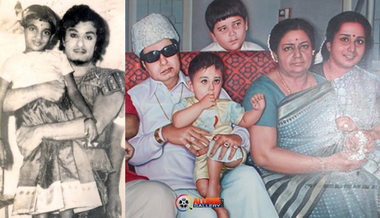 MGR Family Photos with Wife Janaki, Sathanandavathi, Father, Mother ...