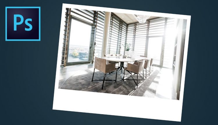 RAHMEN UM FOTO IN PHOTOSHOP