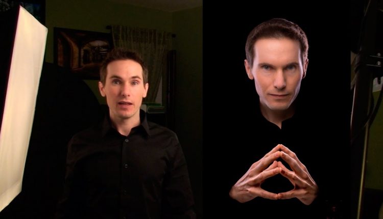 Dark Portrait - Studio Photography + Post Processing