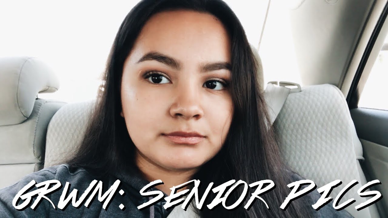 grwm: senior photos + vlog